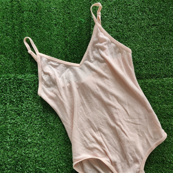 🥝2 for $10 RIBBED TANK BODYSUIT - Picture 2 of 4